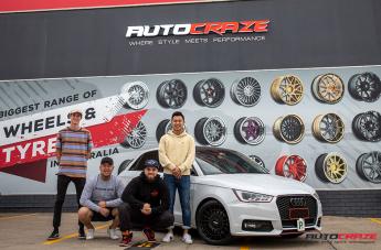 AUDI A1 LAS R MATTE BLACK